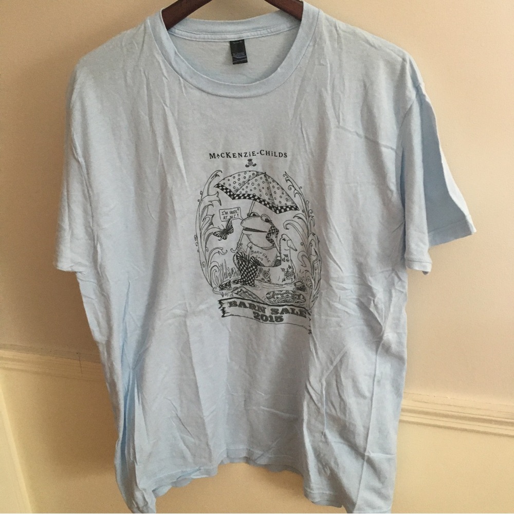 Mackenzie-Childs Barn Sale Staff T-shirt Sz XL Unisex